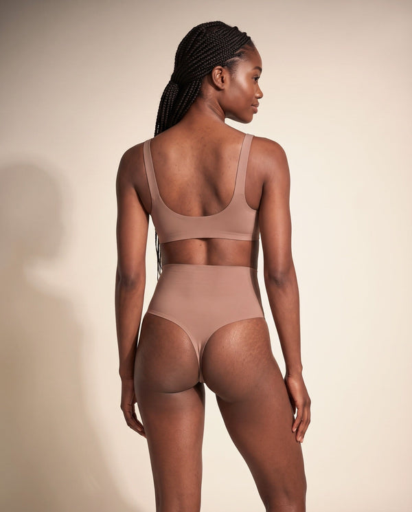 Tuck-N-Lift High-Waist Shaping Thong