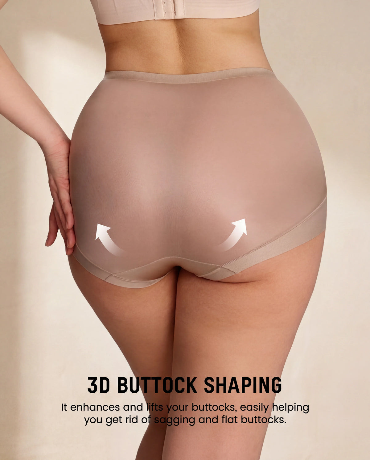 6-Pack High-Waist Cross-Compression Shaping Panties