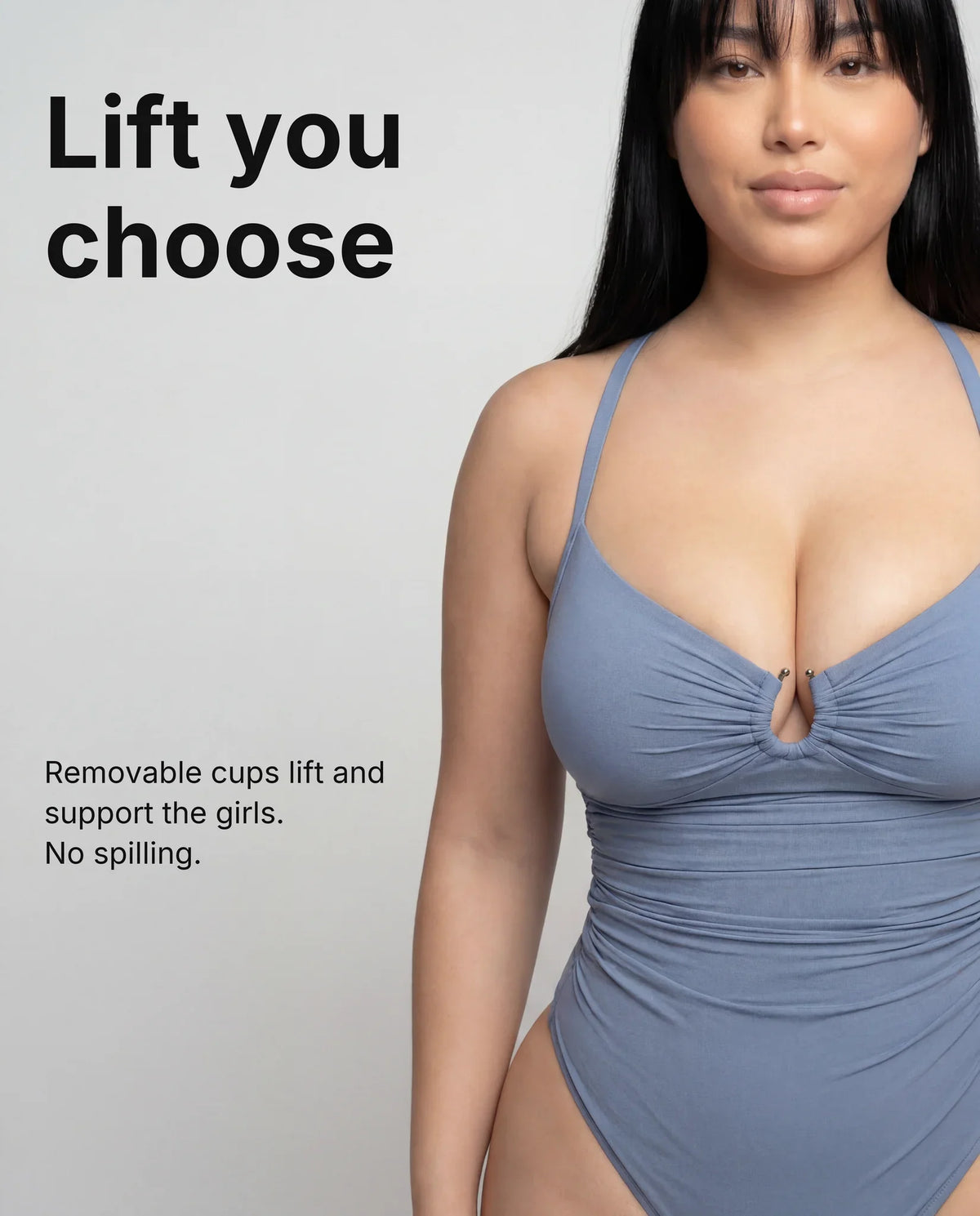 NELMORA™ U-Ring Shaping Swimsuit