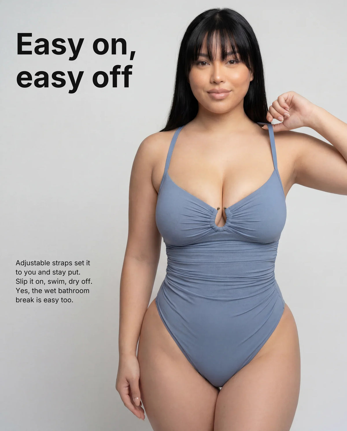 NELMORA™ U-Ring Shaping Swimsuit