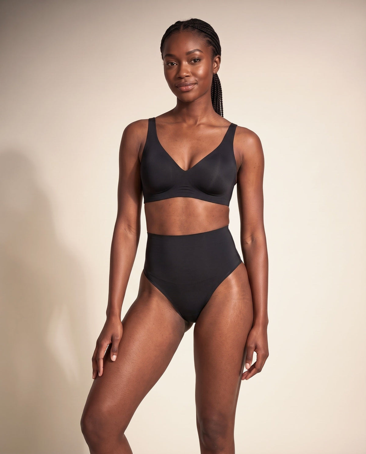Tuck-N-Lift High-Waist Shaping Thong