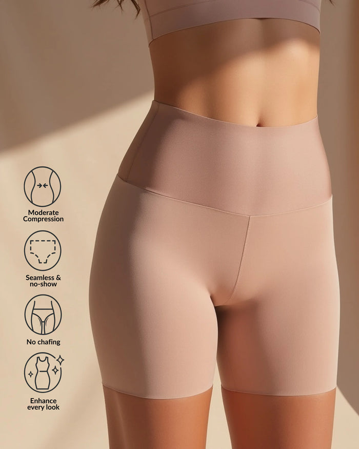 The Slip Short stretch fabric