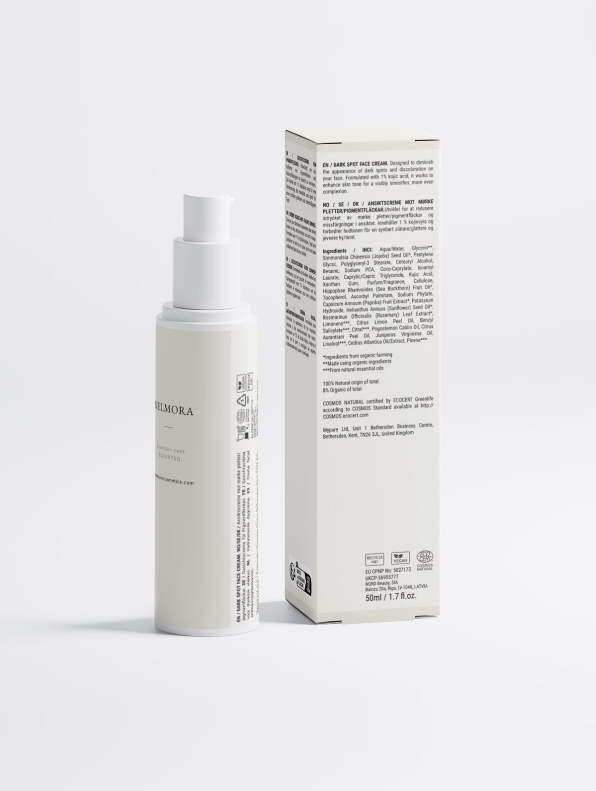 Dark Spot Face Cream with Kojic Acid