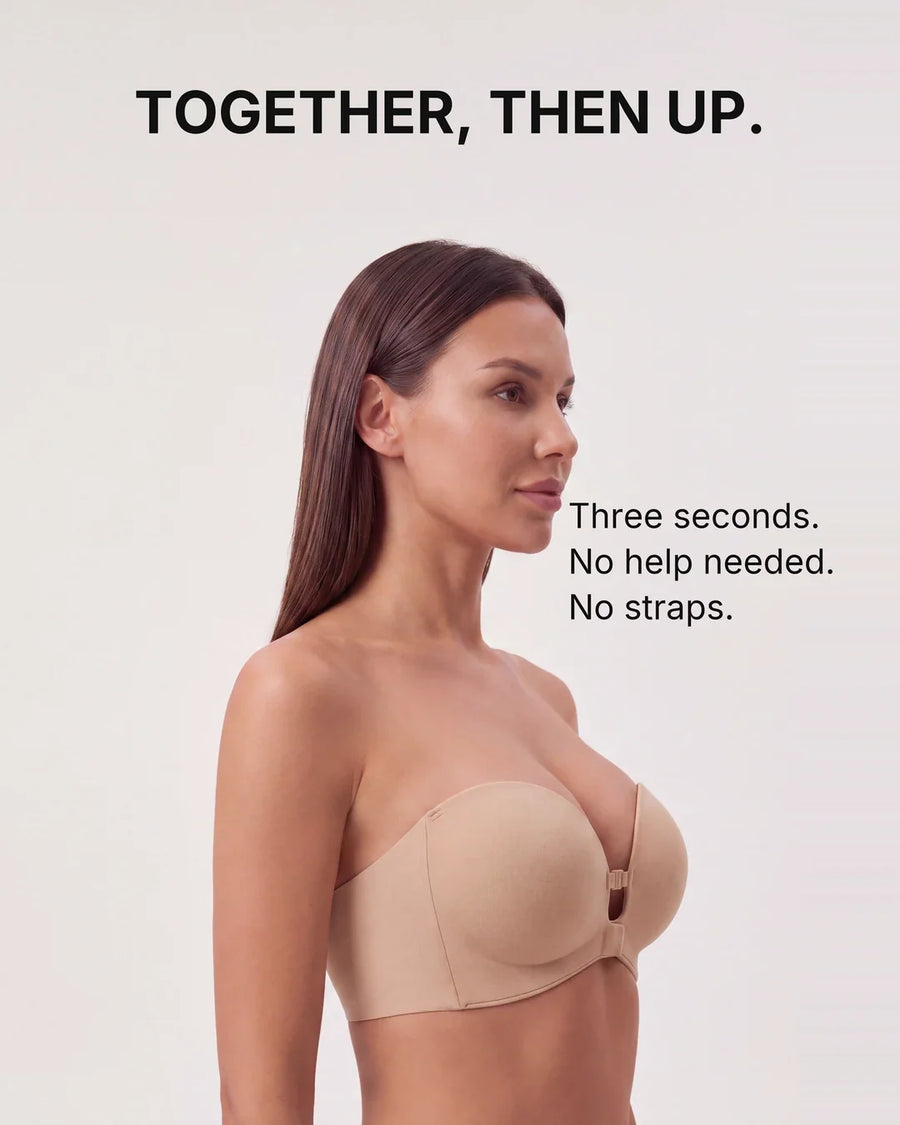 Strapless Front Closure Bra
