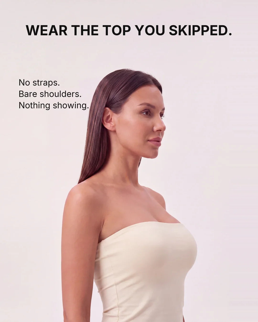 Strapless Front Closure Bra